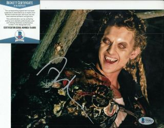 Alex Winter Signed (the Lost Boys) Movie 8x10 Photo Beckett Bas T54963