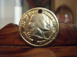 George Washington - Bust 1789 - 1797 Medal Double Sided 1st U.  S.  President