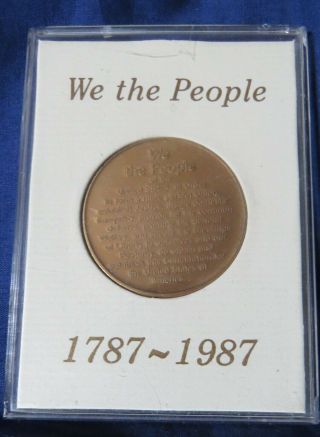 We The People 1787 - 1987 Coin