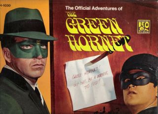 The Official Adventures Of The Green Hornet Lp Record Cover Signed Van Williams