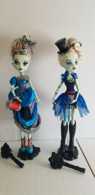 Frankie Stein 2008 Monster High Doll Choose 1 Threadarella Or Circus Freak Chic