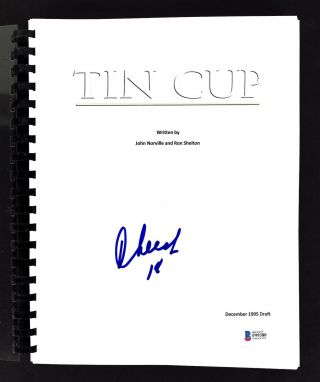 Cheech Marin Authentic Signed Tin Cup Movie Script Autographed Bas F99380
