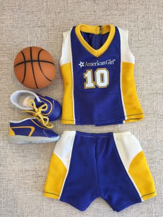 American Girl Doll Basketball Uniform