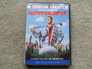 Bob Barker Signed " Happy Gilmore " Dvd Cover & Dvd