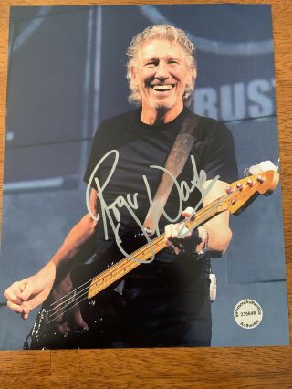 Roger Waters Pink Floyd Hand Signed Autographed Person 8x10 Photo W/coa