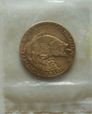 Largemouth Bass North American Fishing Club Coin Medallion,