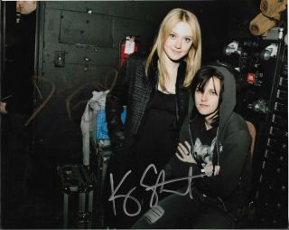 Kristen Stewart & Dakota Fanning The Runaways Autographed 8x10 Signed Photo
