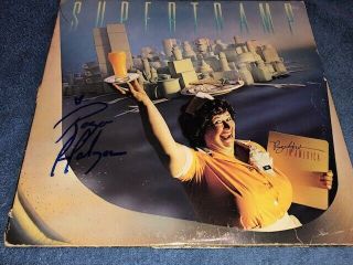 Roger Hodgson Signed Autographed Supertramp Breakfast In America Album Lp