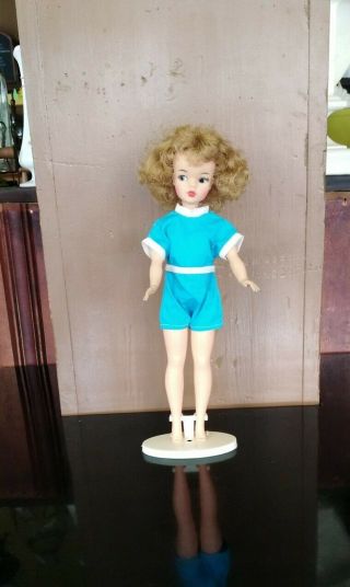 Vintage Tammy Doll With Stand Ideal Toy Corp Bs - 12 3