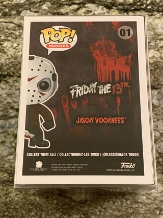 Tom Savini SIGNED Jason Funko Pop Toy 01 Friday the 13th JSA EXACT PROOF B 3