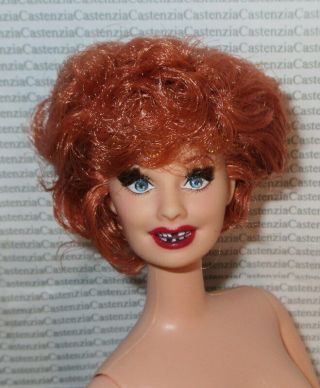 Nude Barbie (b Celebrity I Love Lucy The Operetta Auburn Blue Eyes Doll For Ooak