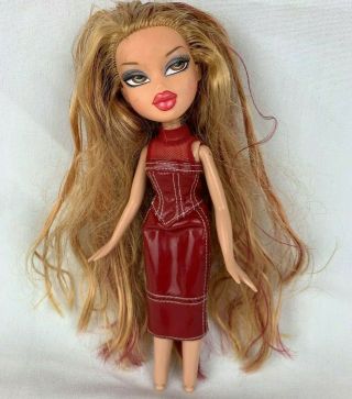Bratz Rare Magic Hair Colour Leah Doll Dress Long Hair Color