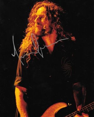 Justin Chancellor Signed Autographed 8x10 Photo Tool Band 4