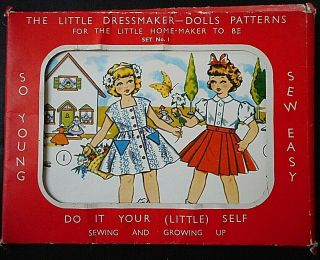 Vintage The Little Dressmaker - Dolls 