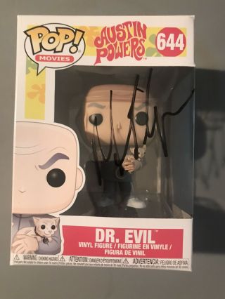 Mike Myers Signed Autographed Funko Pop In Person Dr Evil