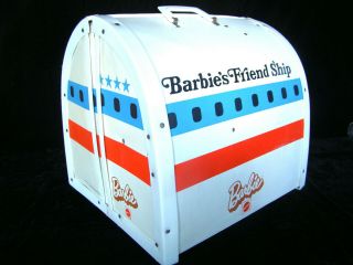 1972 Mattel Barbie Friend Ship Plane 8639 - United Airlines - Missing Tail