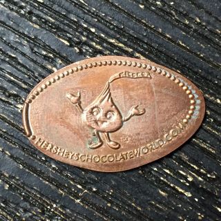 Hershey Kiss Hershey Park Smashed Pressed Elongated Penny P1674