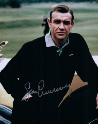 Sean Connery Signed 8x10 Photo Autographed Picture And