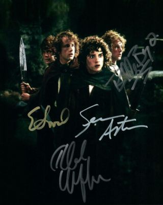 Lord Of The Rings Cast Sean Astin,  3 Autographed 8x10 Photosignedautographpiccoa