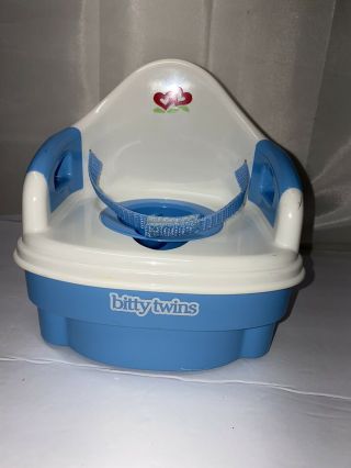American Girl Bitty Twins Baby Toilet Potty Chair Chimes Sound Speaker Ta - Da 2