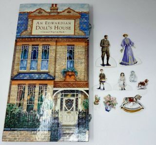 Edwardian Doll House Pop Up Book Three - Dimensional Play House 1995 1st Edition