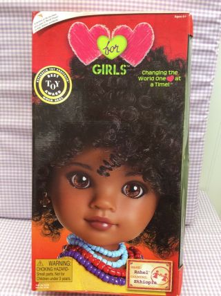 Hearts For Hearts Girl Dolls: Rachel From Ethiopia,  2010