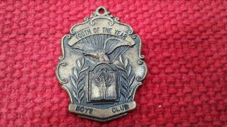 Vintage Boys Club Of America Youth Of The Year Award Prize Medal Token