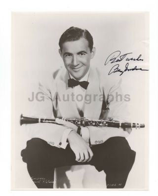 Benny Goodman - Jazz " King Of Swing " - Signed 8x10 Photograph