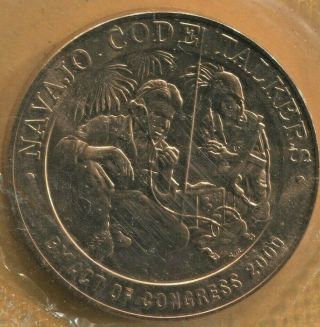 Ww11 Usmc Medal " Navajo Code Talkers "