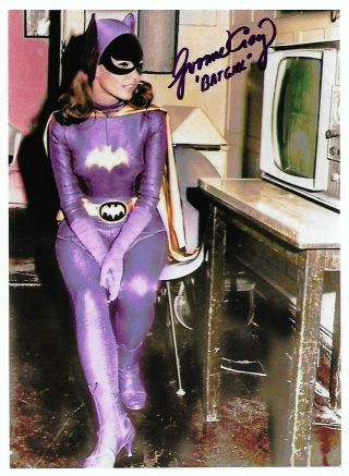 Yvonne Craig " Batgirl - Batman Tv Series " Autographed 8.  5x11 Signed Photo
