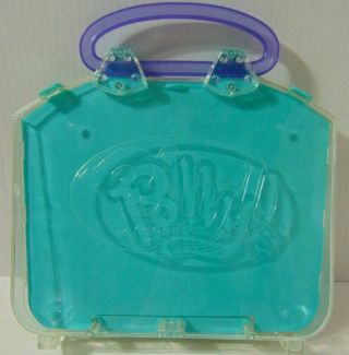 Polly Pockets 2004 Bubble Carrying Case - Clear Clothes Holder 2