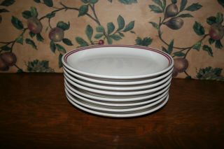 8 - Vintage Buffalo China Oval Plates (9 - 1/2x8) - Restaurant China