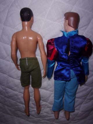 2013 Mattel Ethnic Male Doll and Disney Prince Toy 12 