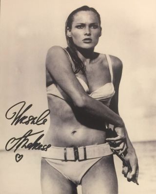 Ursula Andress Signed Autographed 8x10 Photo,  Jsa