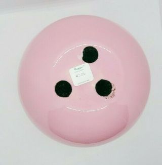 Vintage Royal Haeger Orb Ball Round Sphere Vase Pink 9 