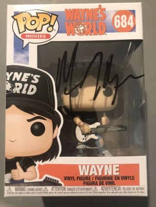Mike Myers Signed Autographed Funko Pop In Person Wayne’s World