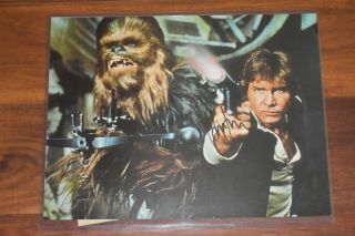 Harrison Ford Photo Poster 11 X 14 Signed By Harrison Ford Comes With
