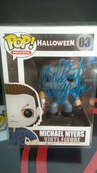 Funko Pop - Halloween_ 03 - Michael Myers - Signed By Nick Castle _,