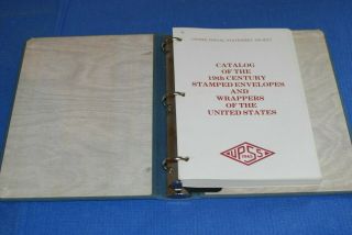 Us 19th Century Stamped Envelopes / Wrappers 1984 Ed Upss Bluelakestamps Helpful