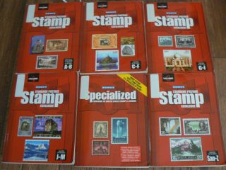 2011 Scott Standard Postage Stamp Catalogs Volumes 1 - 6 Minus Vol 5 & Us Specials