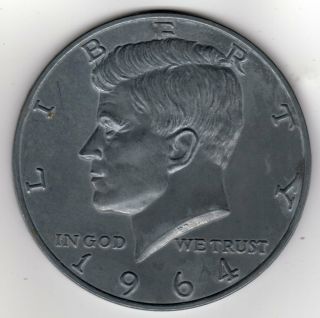 John F.  Kennedy Medal 3 " Diameter @@