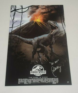 Bd Wong Signed Autographed 11x17 Jurassic World Poster Proof