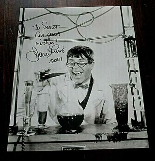 8 X 10 Autographed Hand Signed Jerry Lewis As " The Nutty Professor "