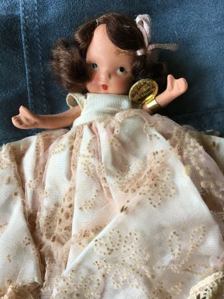 Vintage Nancy Ann Storybook Doll - Friday’s Child.  Pudgy Tummy.  184
