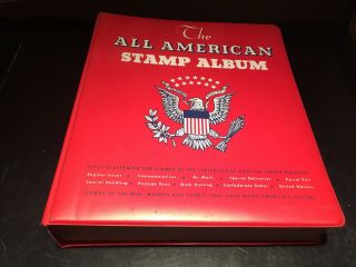 Minkus United States All American Stamp Album With Pages - -