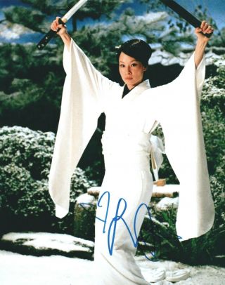 Lucy Liu Actress Kill Bill Signed 8x10 Autographed Photo G1