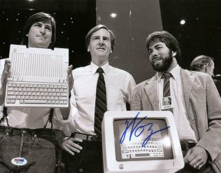 Steve Wozniak " Woz " Apple Signed Authentic 11x14 Photo Psa/dna W87149