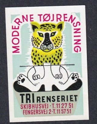 Denmark Poster Stamp Knud Jensen Tri Laundry Odense