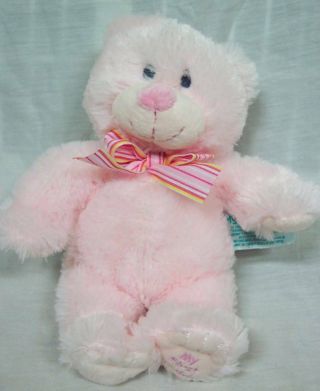 Russ Baby Soft Light Pink My First Teddy Bear 9 " Plush Stuffed Animal Toy
