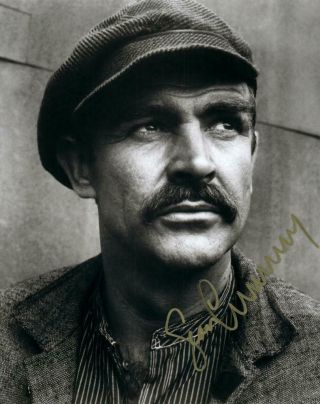 Sean Connery Signed 8x10 Picture Photo Autographed Pic With